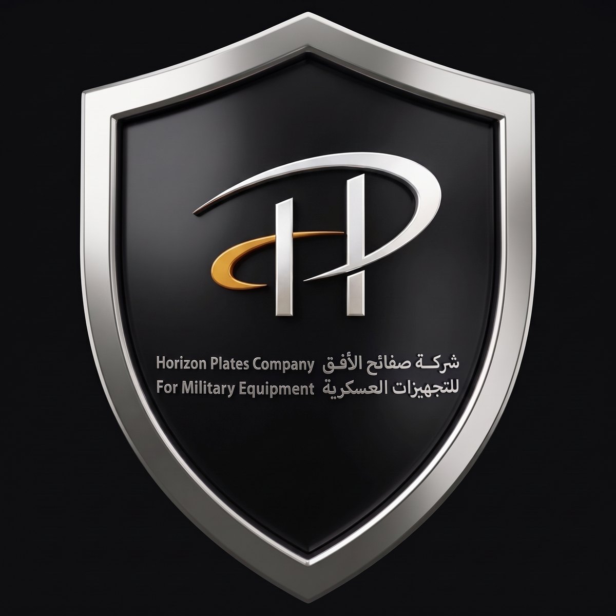 درع بشعار صفائح الأفق